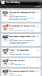 Mobile Screenshot of blog.peerwater.org